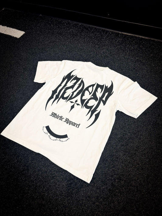 White Athletic Tee