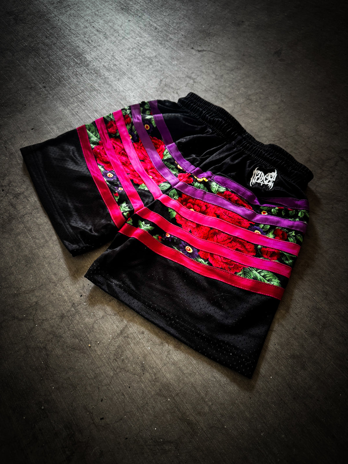 Floral Ribbon Shorts