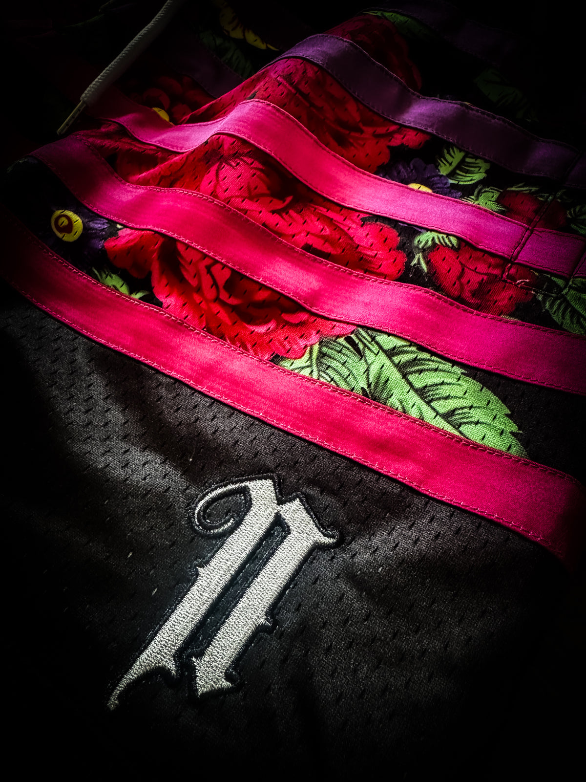 Floral Ribbon Shorts