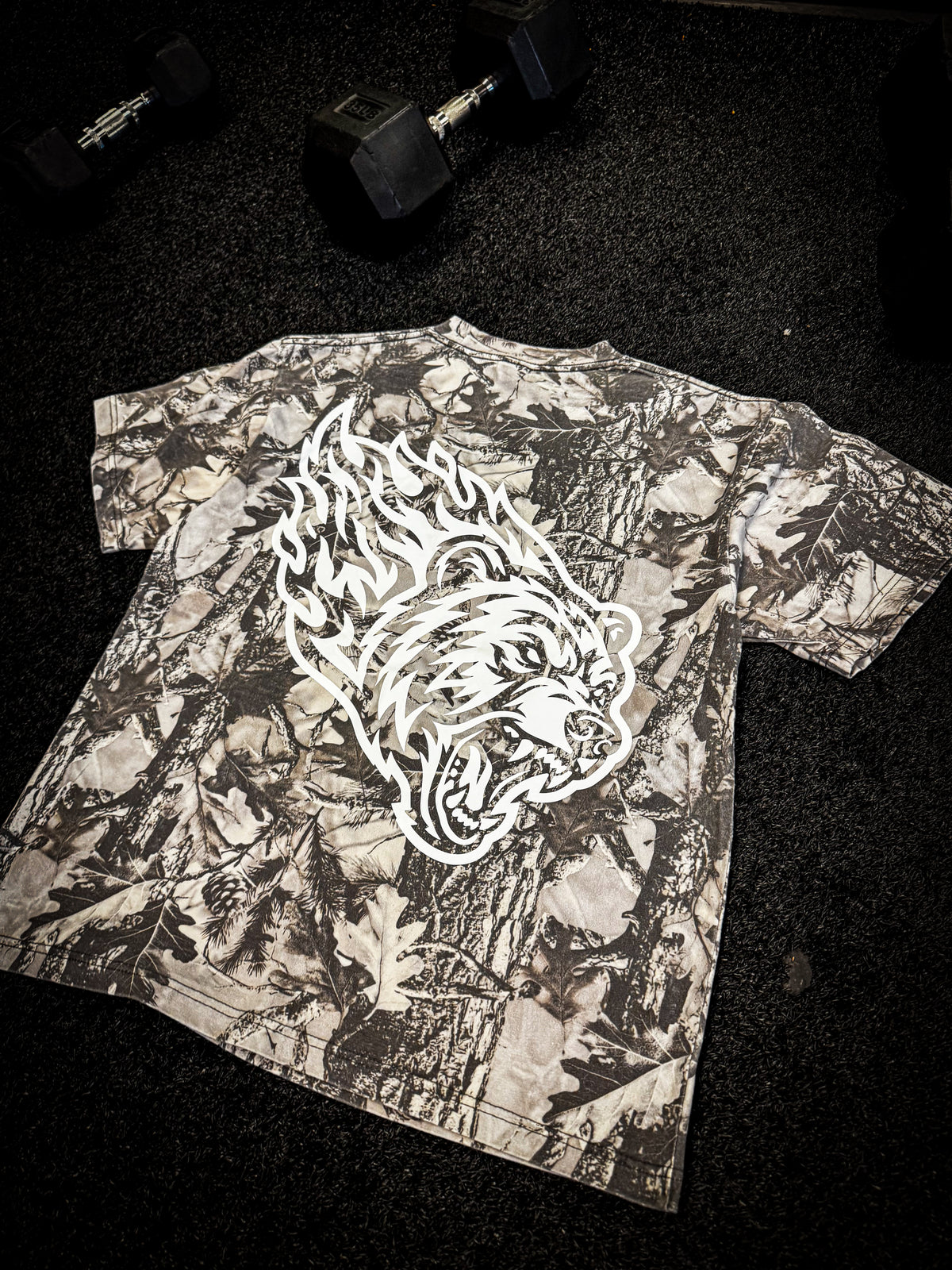 Gray Camo Tee